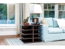 Quality End Table With Sixteen Shelves