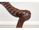 Exceptionally Carved Hepplewhite Style Open Armchair
