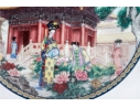 Set Of Three Imperial Jingdezhen “Forbidden City” Porcelain Collector Plates