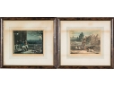 Two English 19th Century Color Prints