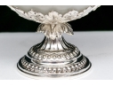 Silverplate And Glass Lidded Serving Bowl