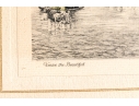 Vintage 1973-74 DDR Portfolio Of Prints Along With A Collection Of Other Prints