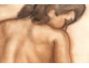R. Gen Pastel On Paper, Female Nude