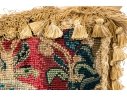 Two Accent Pillows, Including An 18th C. Tapestry Fragment Embroidered Onto A Later Needlepoint Pillow