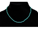 Lovely Narrow Strand Of Tumbled Turquoise Beads, With 14k And 18k Findings