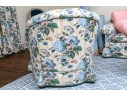 Custom Upholstered Tub Back Accent Lounge Chair