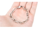 Tiffany & Co. Sterling Silver Stylish Oval Link Bracelet