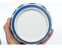 Compatible Pair Of Jasperware Biscuit Jars, Including One Wedgewood