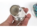 Group Of Six Fine Decorative Silver Clad Shells With Ruzzetti Italy