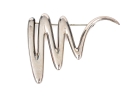 Tiffany & Co. Paloma Picasso Sterling Silver Jumbo Grafiti Squiggle Brooch