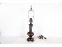 Chinese Brass Vase Converted Table Lamp