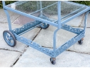 Brown Jordan Vintage Indoor/Outdoor Tiered Bar Cart
