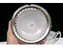 Silverplate And Glass Lidded Serving Bowl