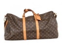 Louis Vuitton Vintage Brown Monogram Leather And Coated Canvas 