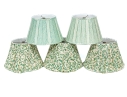 Collection Of Five Quality Fabric Lamp Shades