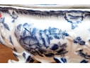 Decorative Twin Handled And Footed Vegetable Tureen With Lid