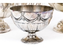 Four Quality English Silver-Plated Bowl