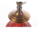 Vintage Carved Cinnabar Table Lamp