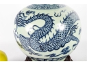 Chinese Vintage Blue And White Double Gourd Ceramic Vase