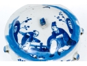 Chinese Blue And White Porcelain Lidded Jar