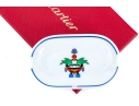 Cartier La Maison Elegant Venitienne Limoges Mini Cigar Ashtray, Boxed 