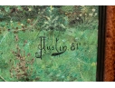 Austin Signed Oil On Canvas Painting, Landscape, '81