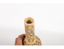 Chinese Carved Celluloid Vase With Dragon And Flower Motifs