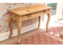 Rustic Pine Hall Console Table
