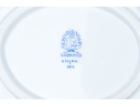 Herend Hungary Hand-Painted Porcelain Scalloped Tray, Rothschild Bird (RO) Pattern