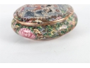 19th Century Chinese Famille Rose Covered Box