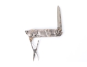Fabulous Vintage Lying Hound Dog Motif Pocket Knife