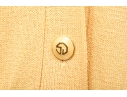 Vintage St. John Yellow Sweater Dress, Size 10