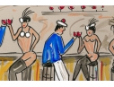 Two Unframed Signed Watercolors On Paper, 