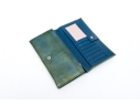 Bulgari Green Patent Leather Wallet