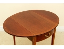 Pair Kindel Winterthur Collection Mahogany Inlaid Pembroke Tables