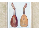 Set Of Eight Decorative Prints Of Instruments