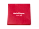 Salvatore Ferragamo Pink Silk Scarf, Original Packaging
