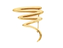 Tiffany & Co. 18k Yellow Gold Paloma Picasso Iconic Jumbo Graffiti Squiggle Brooch, With Box