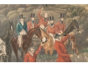 19th Century English Color Equestrian Etching, Moore's Tally Ho: To The Sports, The Noble Tips