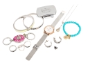 Coach Collection Of Jewelry And Fashion Pieces, Including A Belt Buckle, Boxed, And A Sterling Ring