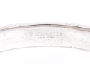 Coach Collection Of Jewelry And Fashion Pieces, Including A Belt Buckle, Boxed, And A Sterling Ring