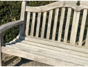 Smith & Hawken Teak Bench (1 Of 2)