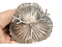 Antique English Victorian Silverplate Nautilus Spoon Warmer