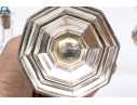 Collection Of Six Assorted Silver Plated And Crystal Table Wares
