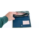 Bulgari Green Patent Leather Wallet