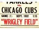 Collection Of Four Antique And Vintage Major League Baseball Posters With 1951 Pennant Poster
