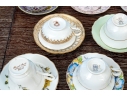 Collection Of Fourteen English Teacups And Saucers