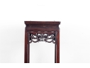 Asian Wood Pedestal Plant Stand