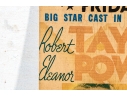 Collection Of Seven 1930's Stamford Theatre Movie Posters And  A 1953 Movie Poster