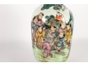 20th Century Chinese Famille Rose Porcelain Bottle Vase